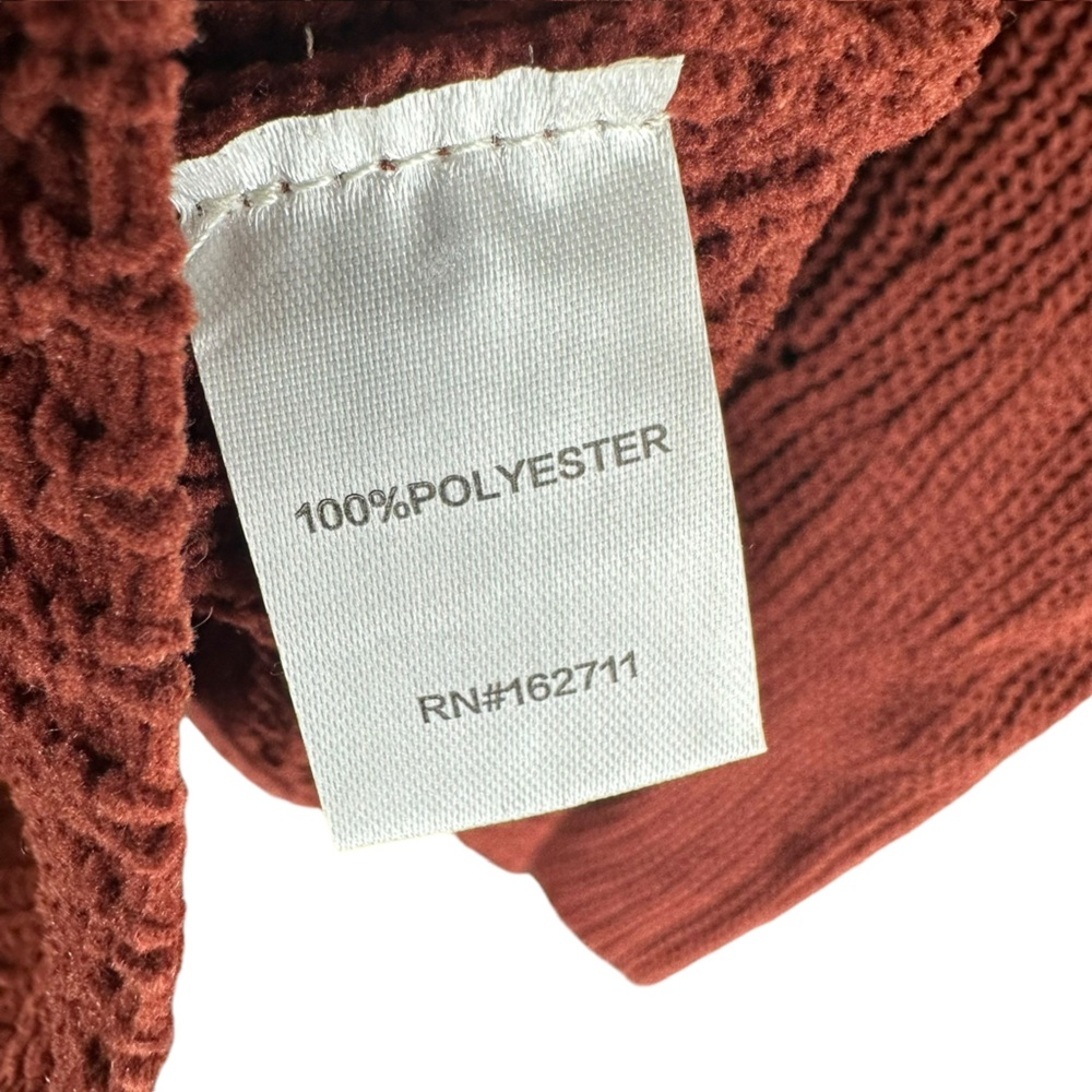 Love Ellie NWOT‎ Women’s S Small Rust Orange Open Cardigan Boho Hippie Fa… - Picture 4 of 11